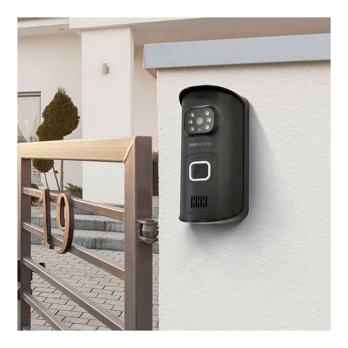 Smart interntelefon med video SCS SENTINEL AirVisio 150 Svart - 3