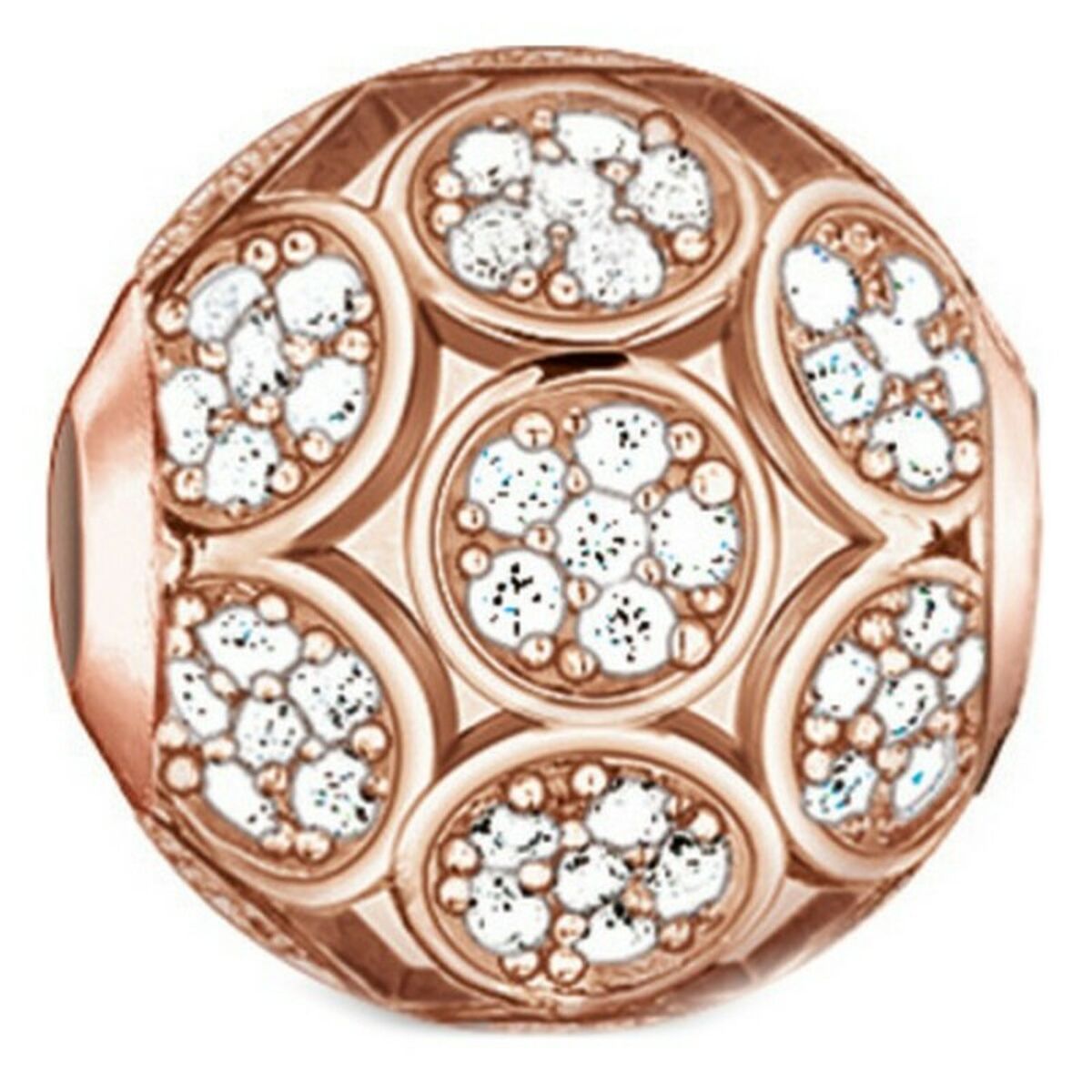 Pärlor Thomas Sabo K0141-416-14 Rosa 1,1 cm - 3