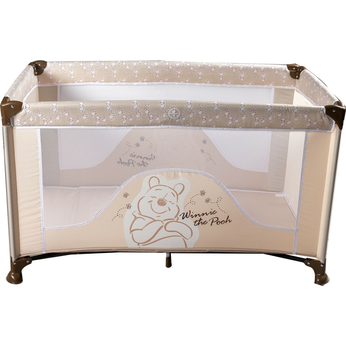 Resesäng för bebis Winnie The Pooh CZ10609 120 x 65 x 76 cm Beige - 5