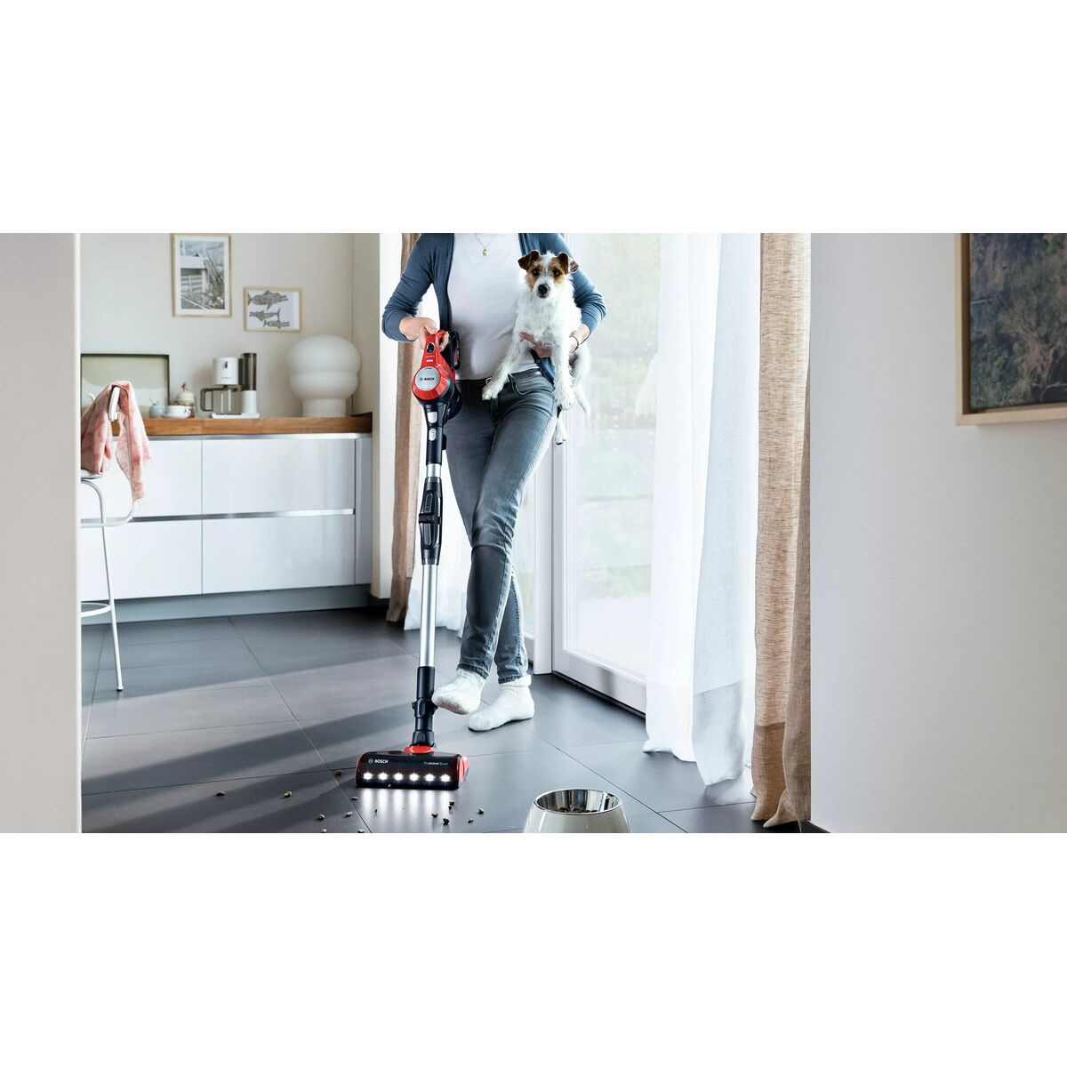 Sladdlös Dammsugare BOSCH BCS711PET - 7