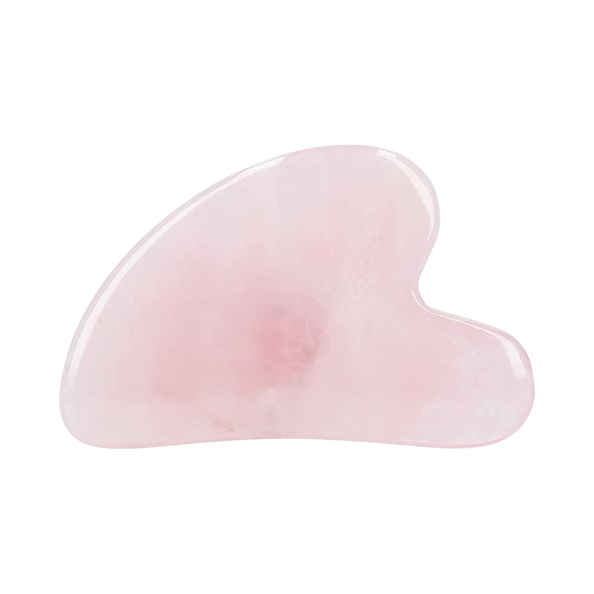 Massagemedel Il? Gua Sha Stone Rosenkvarts Sten (1 antal)