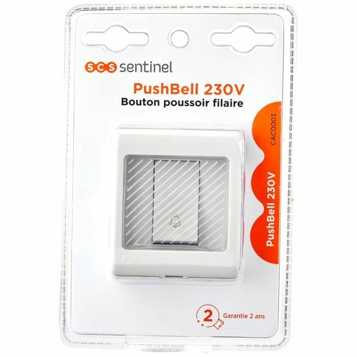 Push button for doorbell SCS SENTINEL CAC0003 (230 V) - 3