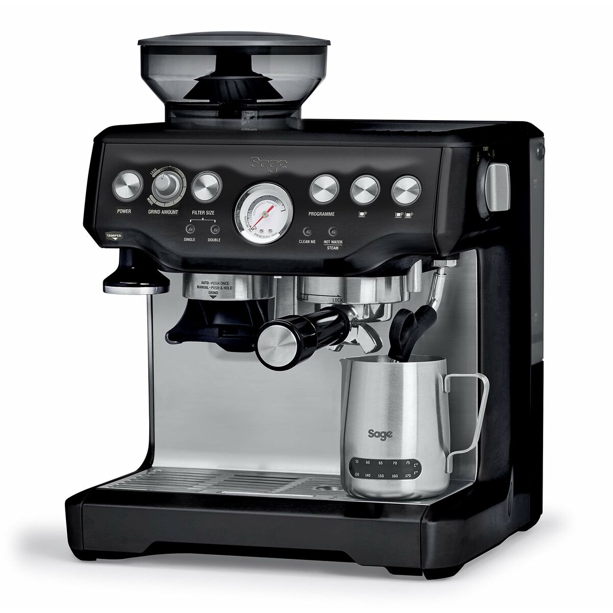 Manuell Espressobryggare Sage SES875BKS 2 L - 2