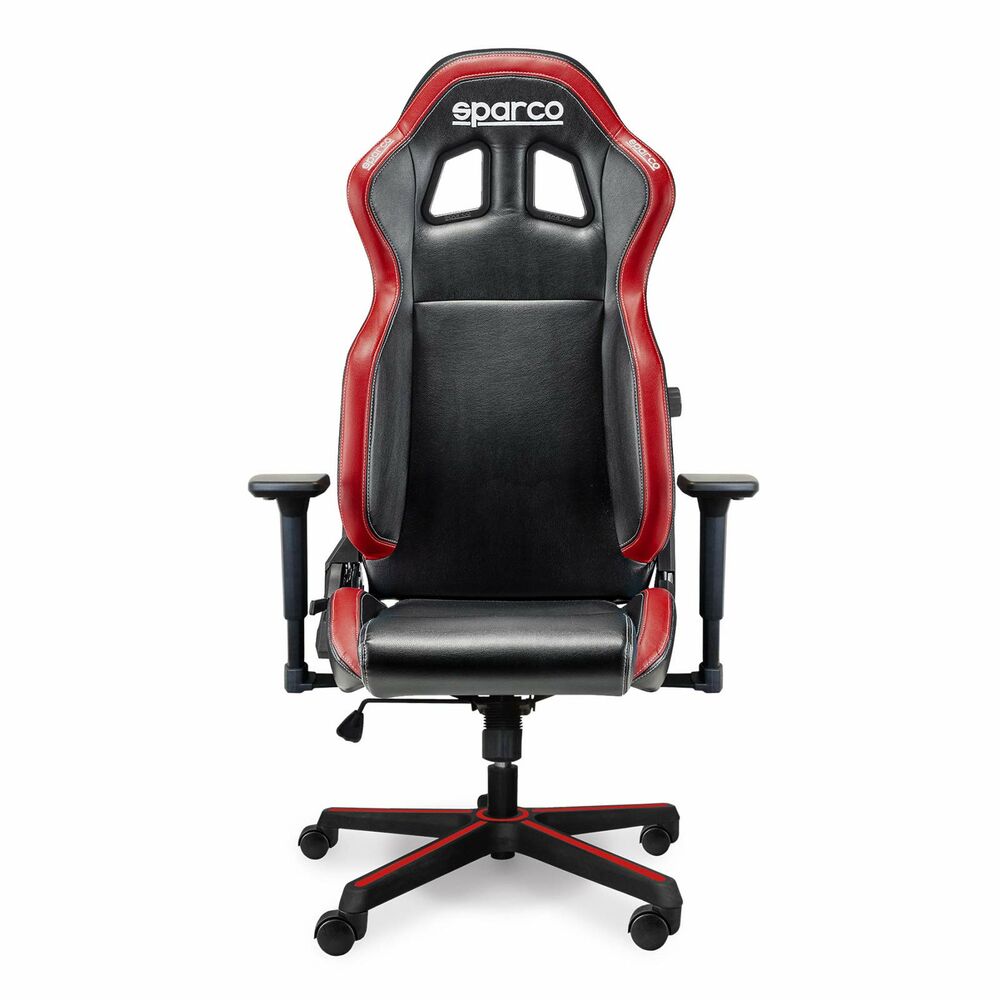 Spelstol Sparco S00998NRRS Svart Röd/Svart - 2