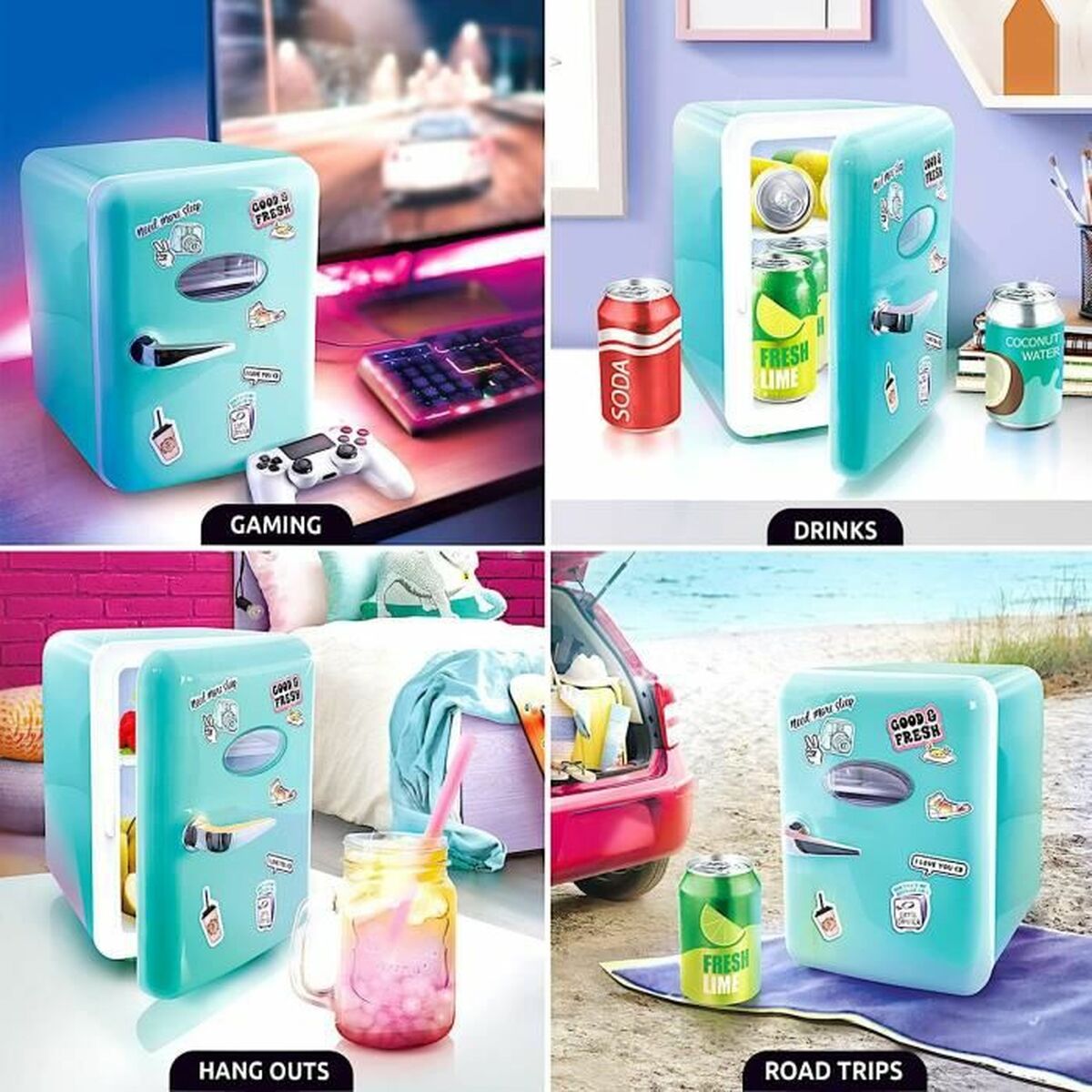 Kylskåp för leksaker Canal Toys Mini mixed fridge - 4