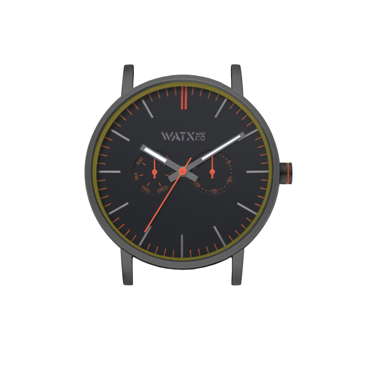 Unisexklocka Watx & Colors  WXCA2713 Svart (Ø 44 mm)