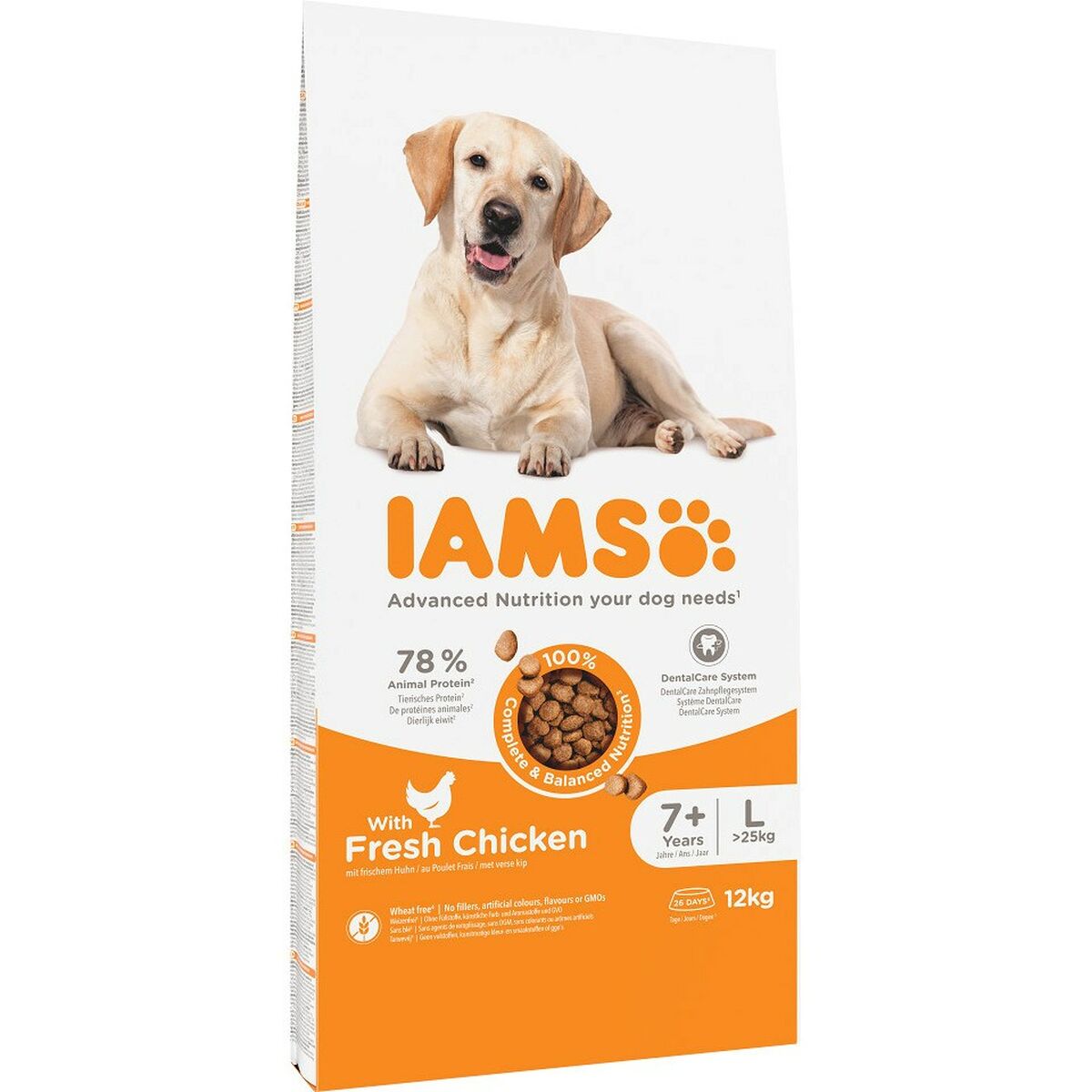 Foder IAMS Vitality Senior Kyckling 12 kg