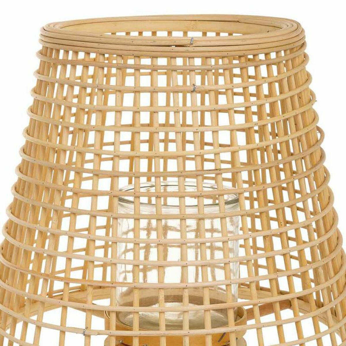 Lykta Alexandra House Living Naturell Bambu Rattan 36 x 64 x 36 cm - 6
