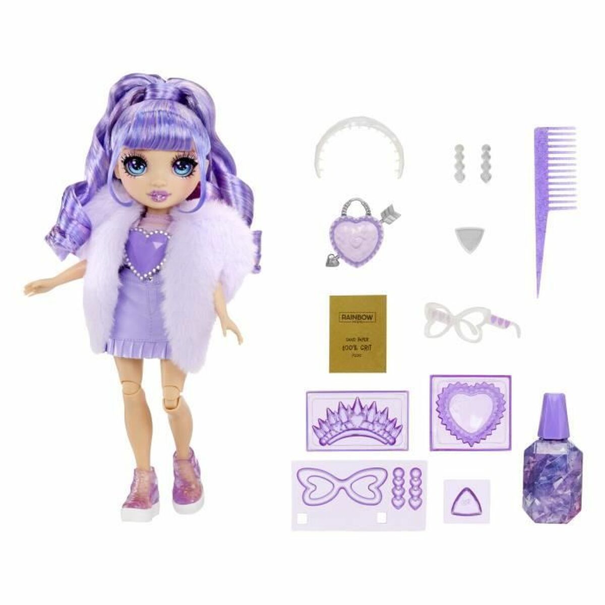 Docka Rainbow High Crystal Mannequin - 5