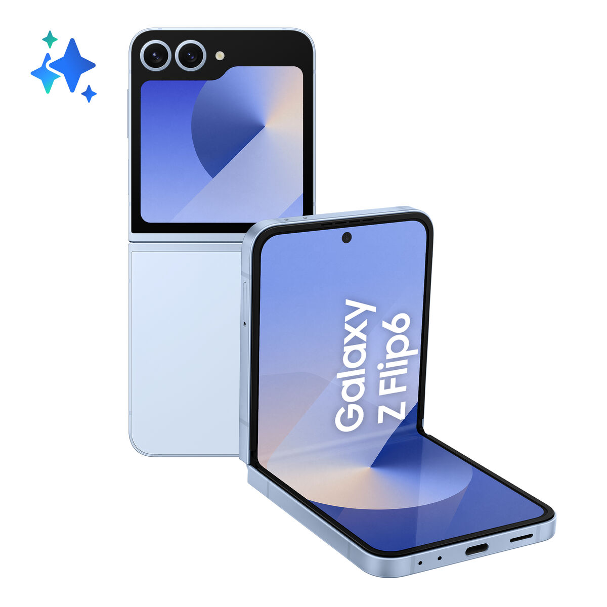 Smartphone Samsung SM-F741BLBGEUE 6,7" Octa Core 12 GB RAM 256 GB Blå - 2