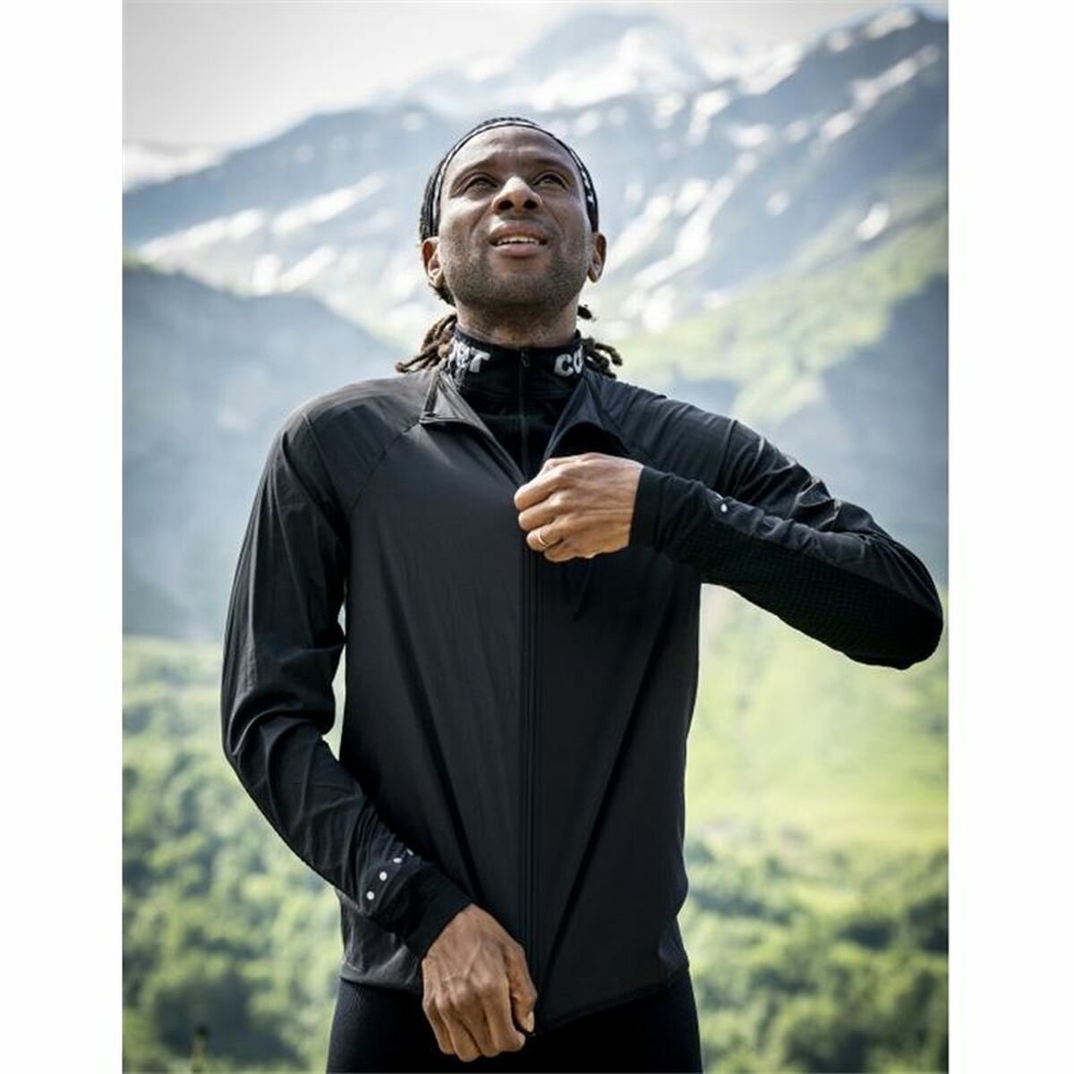 Träningsjacka Herr Compressport Hurricane indproof Svart - 3