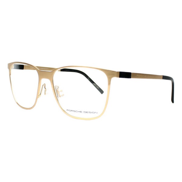 Glasögonbågar Porsche Svart Gyllene Ø 55 mm - 4