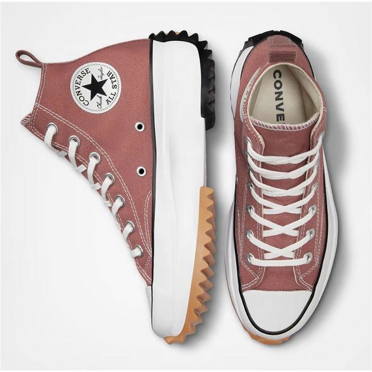 Casual Träningsskor Dam Converse Run Star Hike Rosa Lax - 3