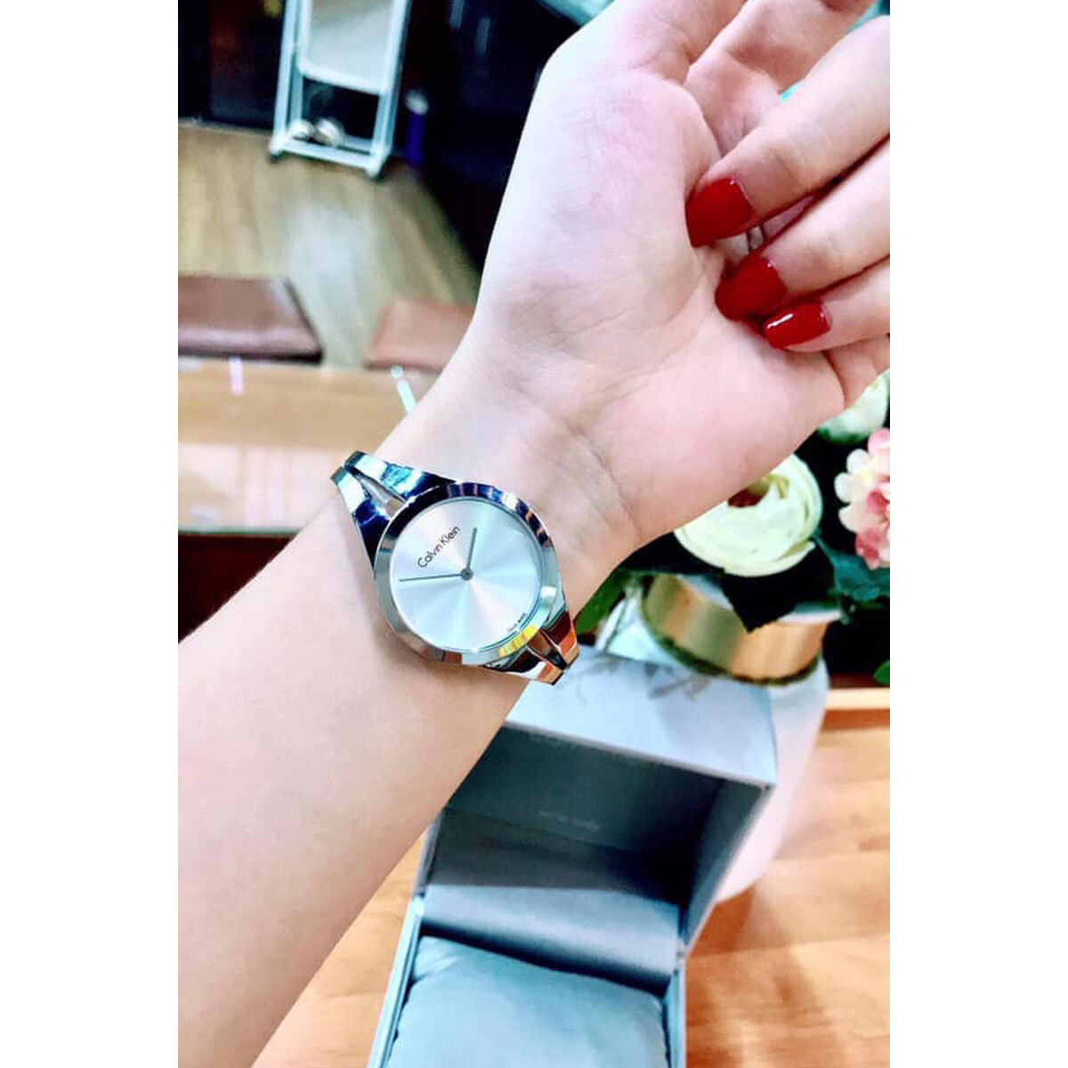 Damklocka Calvin Klein K7W2M116 (Ø 30 mm) - 6