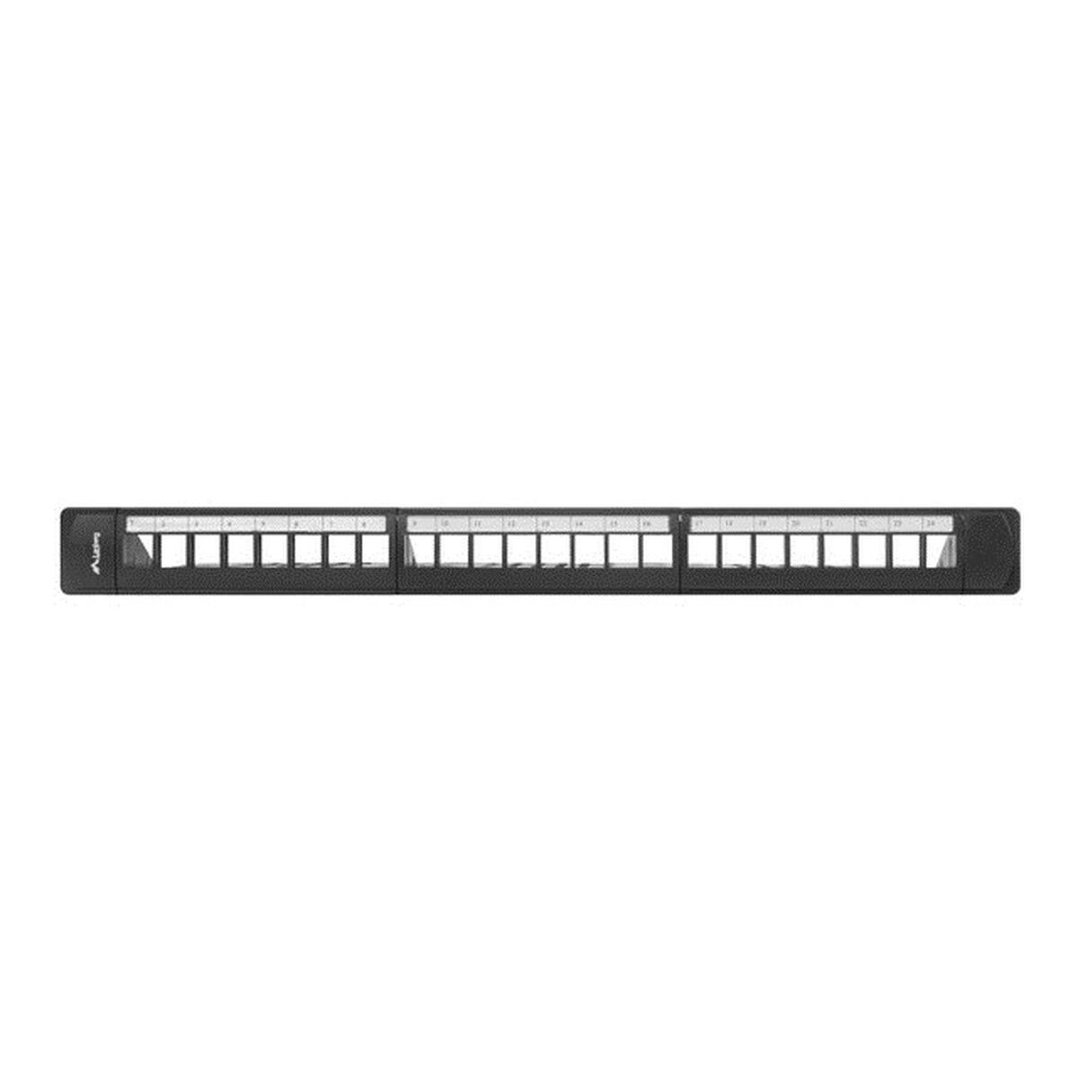 Patchpanel 24 UTP Portar Kategori 5e Lanberg PPKS-1124-B - 2