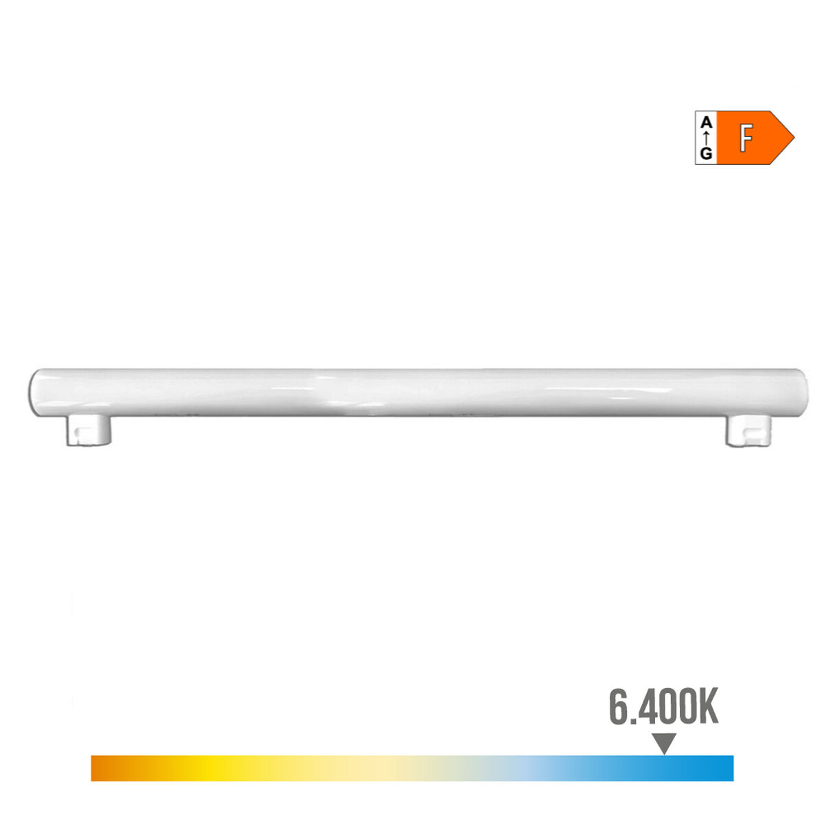 LED Tub EDM 98823 Linestra F 60 W 9 W S14S 700 lm 950 Lm Ø 3 x 50 cm (6400 K) - 3