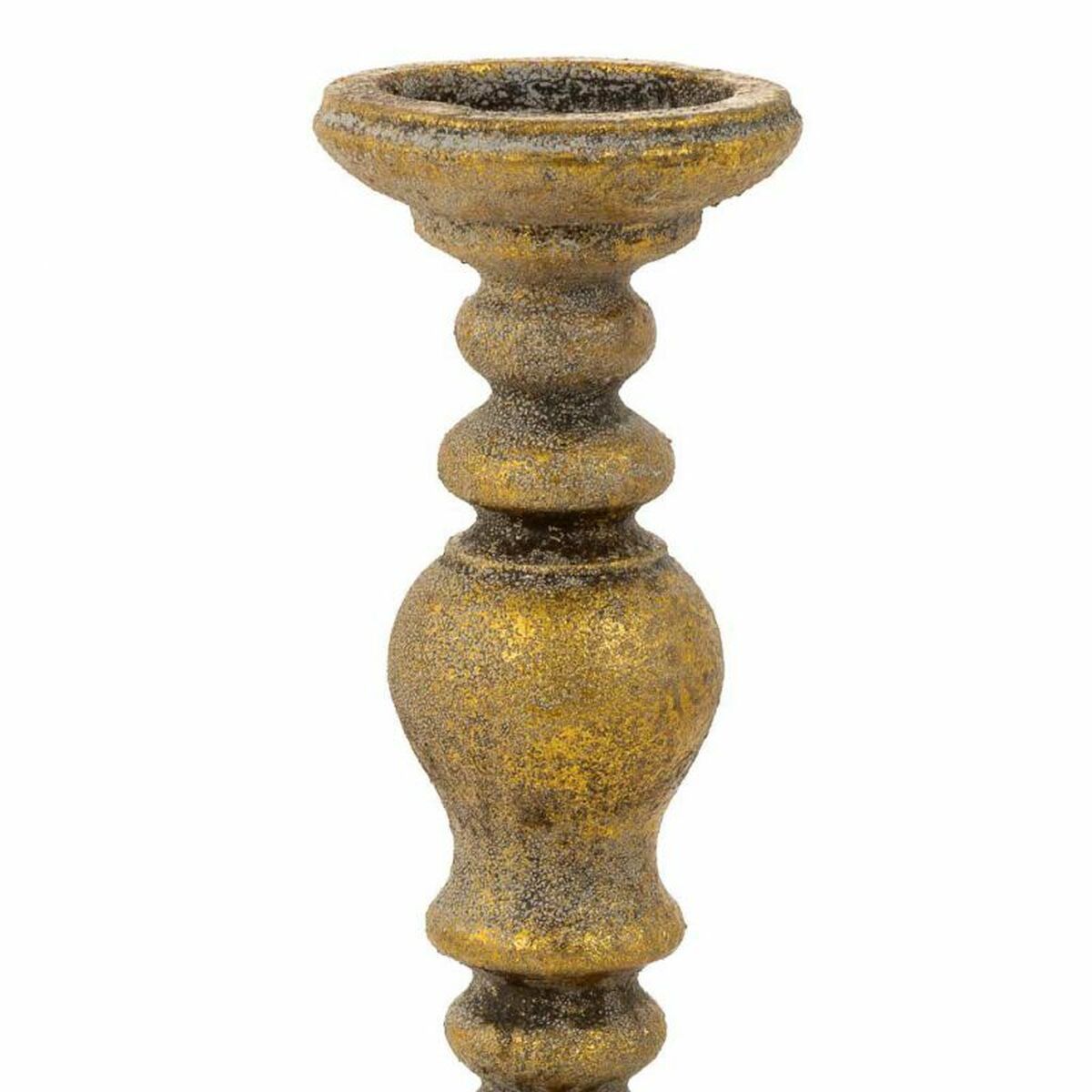 Ljusstake Alexandra House Living Gyllene Harts 16 x 46 x 16 cm - 4
