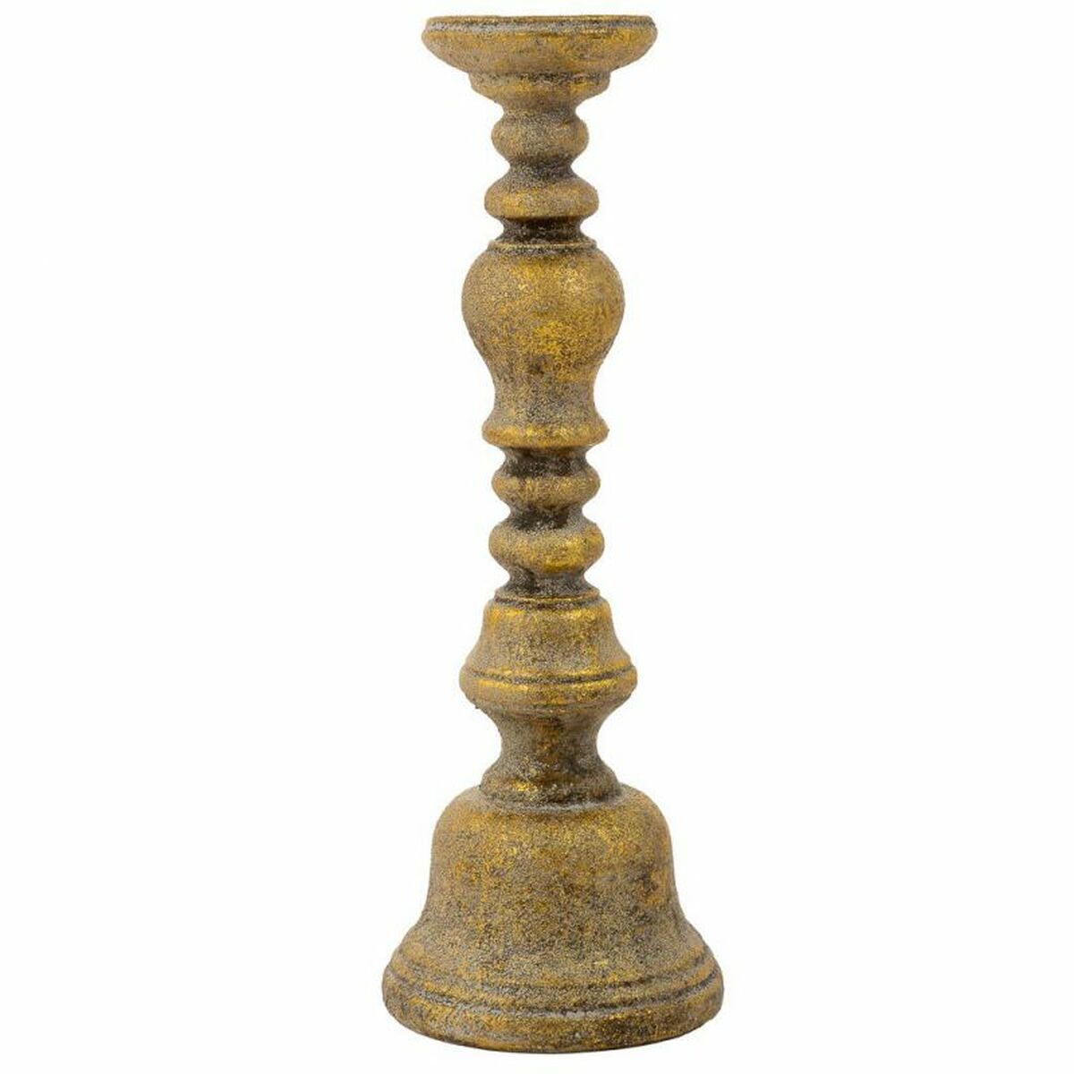 Ljusstake Alexandra House Living Gyllene Harts 16 x 46 x 16 cm - 2