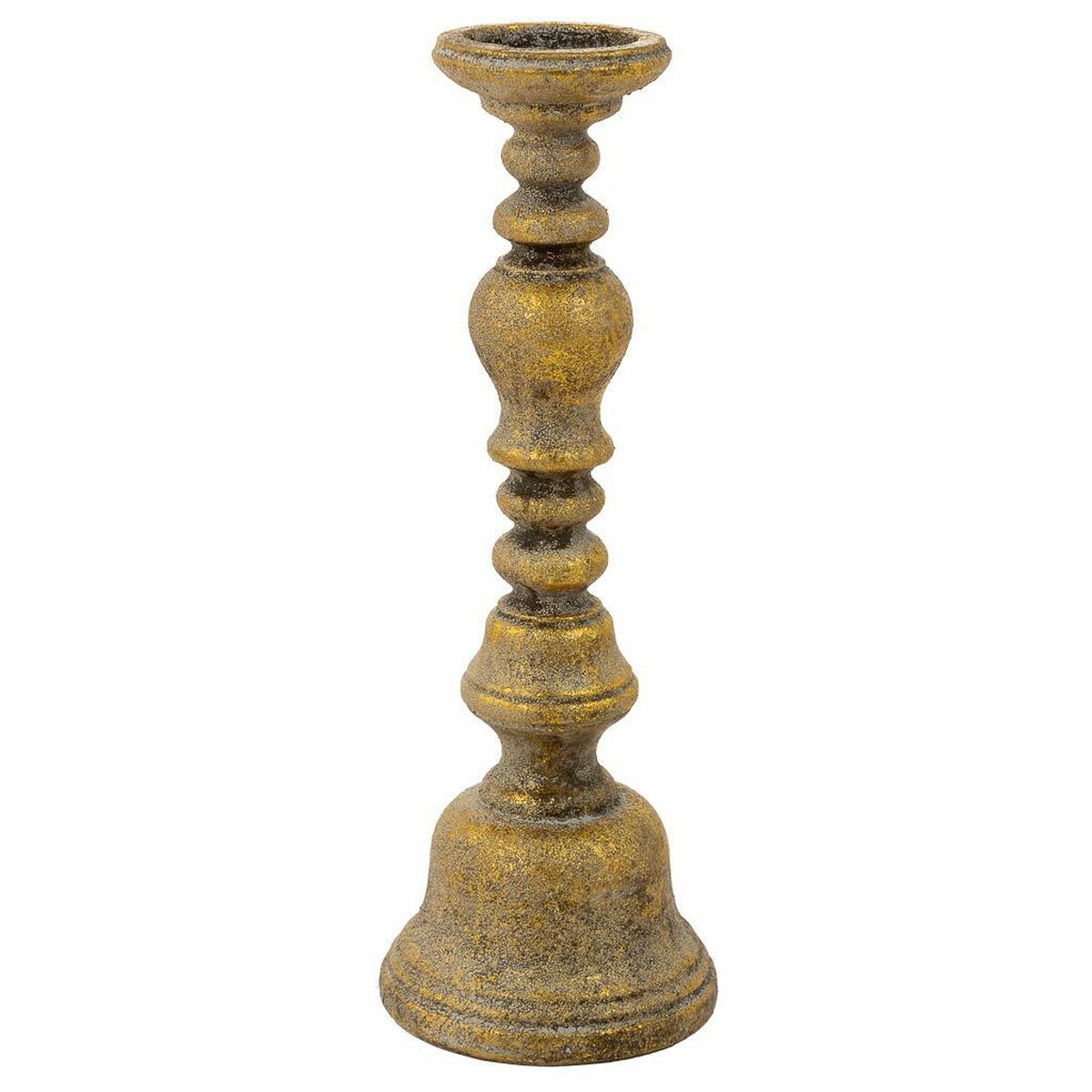 Ljusstake Alexandra House Living Gyllene Harts 16 x 46 x 16 cm