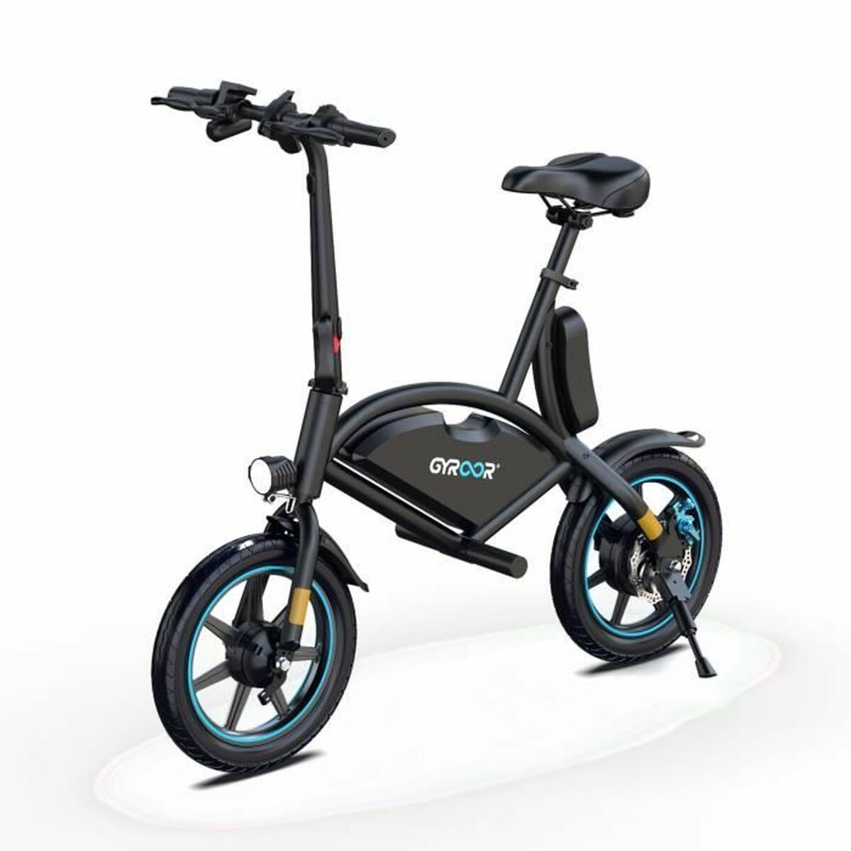 Elcykel Gyroor Svart 350 W 7,8 ah 14"