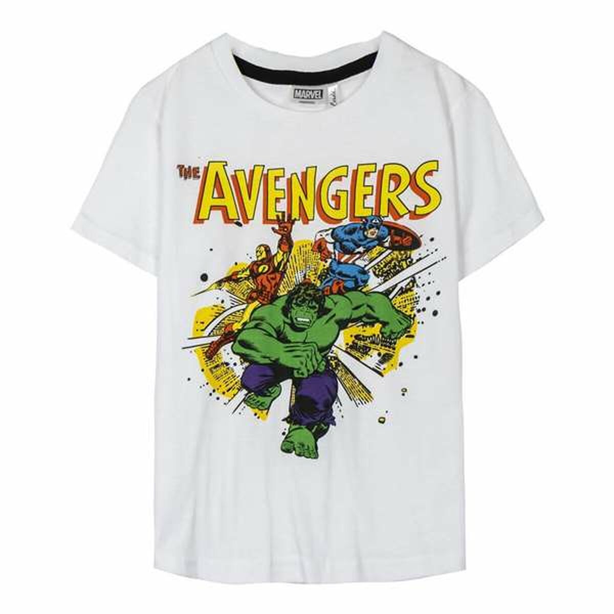 Barn T-shirt med kortärm Marvel 12 år
