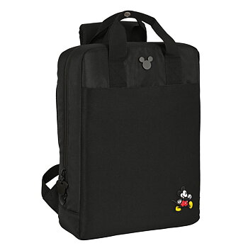 Laptopryggsäck Mickey Mouse Clubhouse Svart 29 x 39 x 11 cm