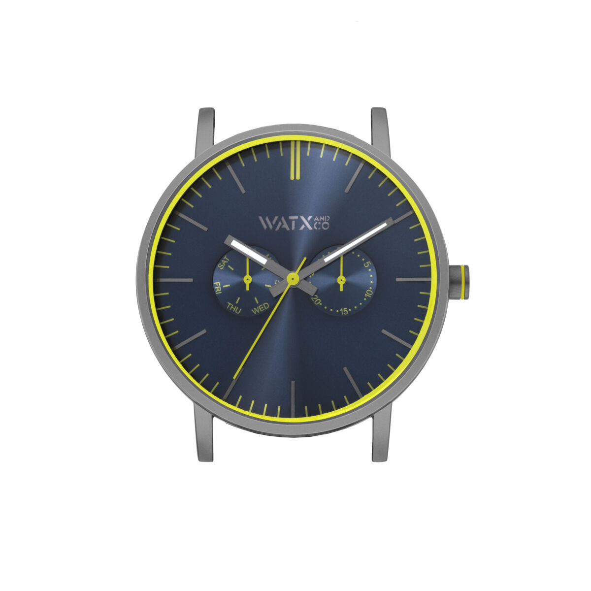 Unisexklocka Watx & Colors WXCA2712 Grå (Ø 44 mm)