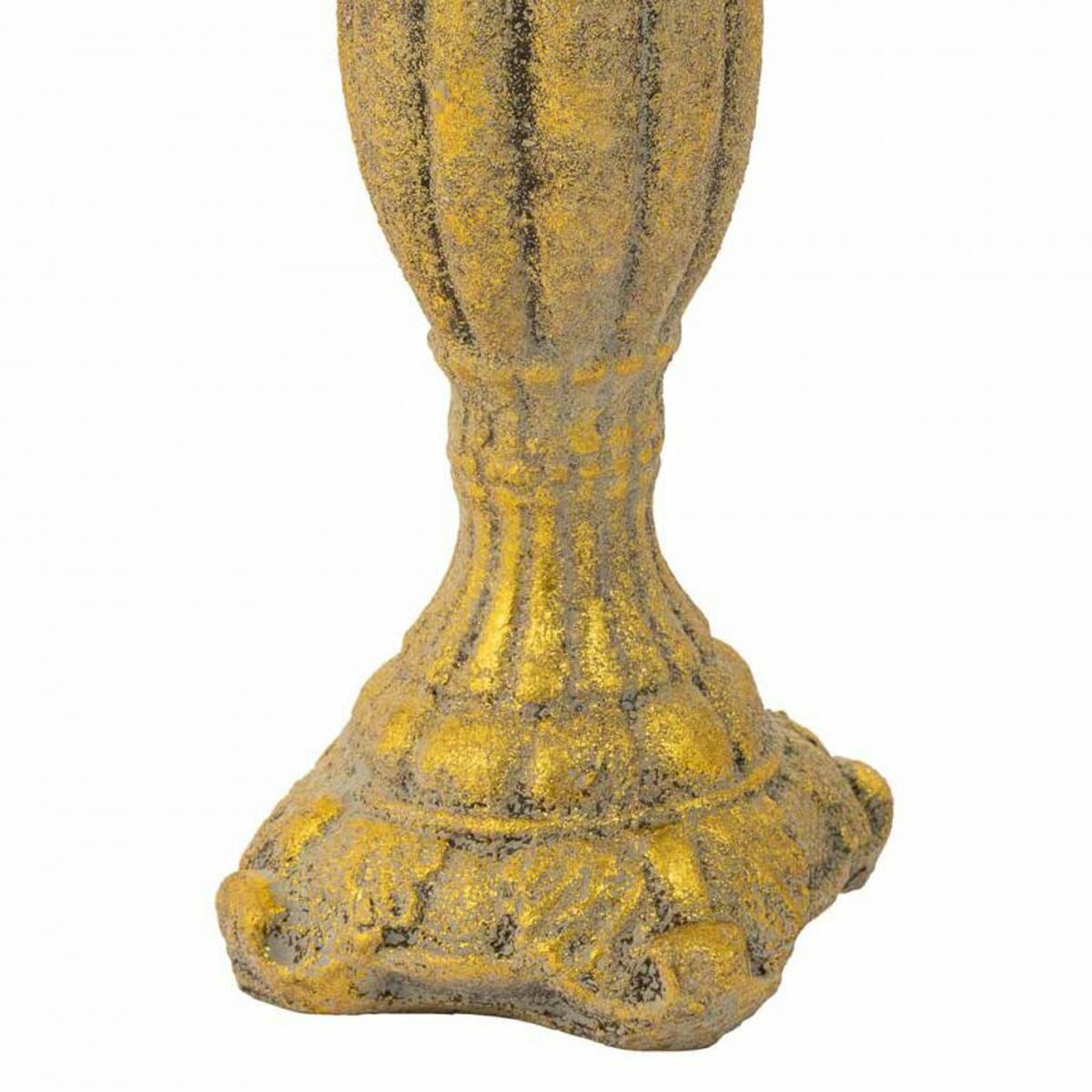 Ljusstake Alexandra House Living Gyllene Harts 14 x 33 x 14 cm - 5