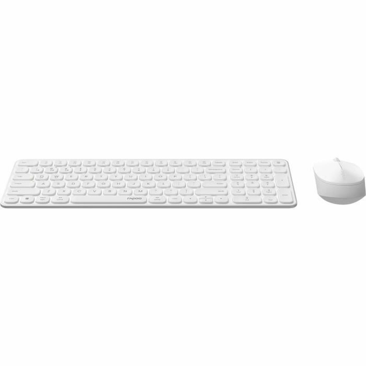 Tangentbord och Mus Rapoo 9310M Vit AZERTY - 3
