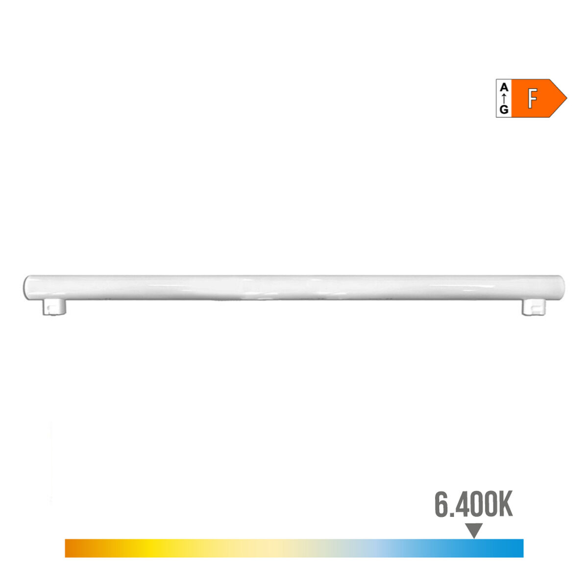 LED Tub EDM 98824 Linestra F 18 W 120 W 115 W S14S 1800 Lm 1450 Lm Ø 3 x 100 cm (6400 K) - 3