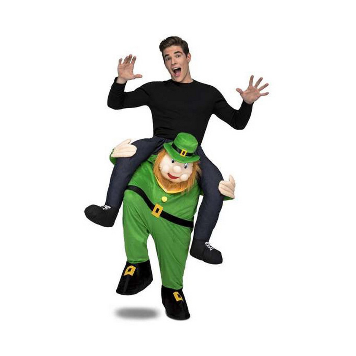 Maskeraddräkt vuxna My Other Me Ride-On St.Patrick's Day One size - 2