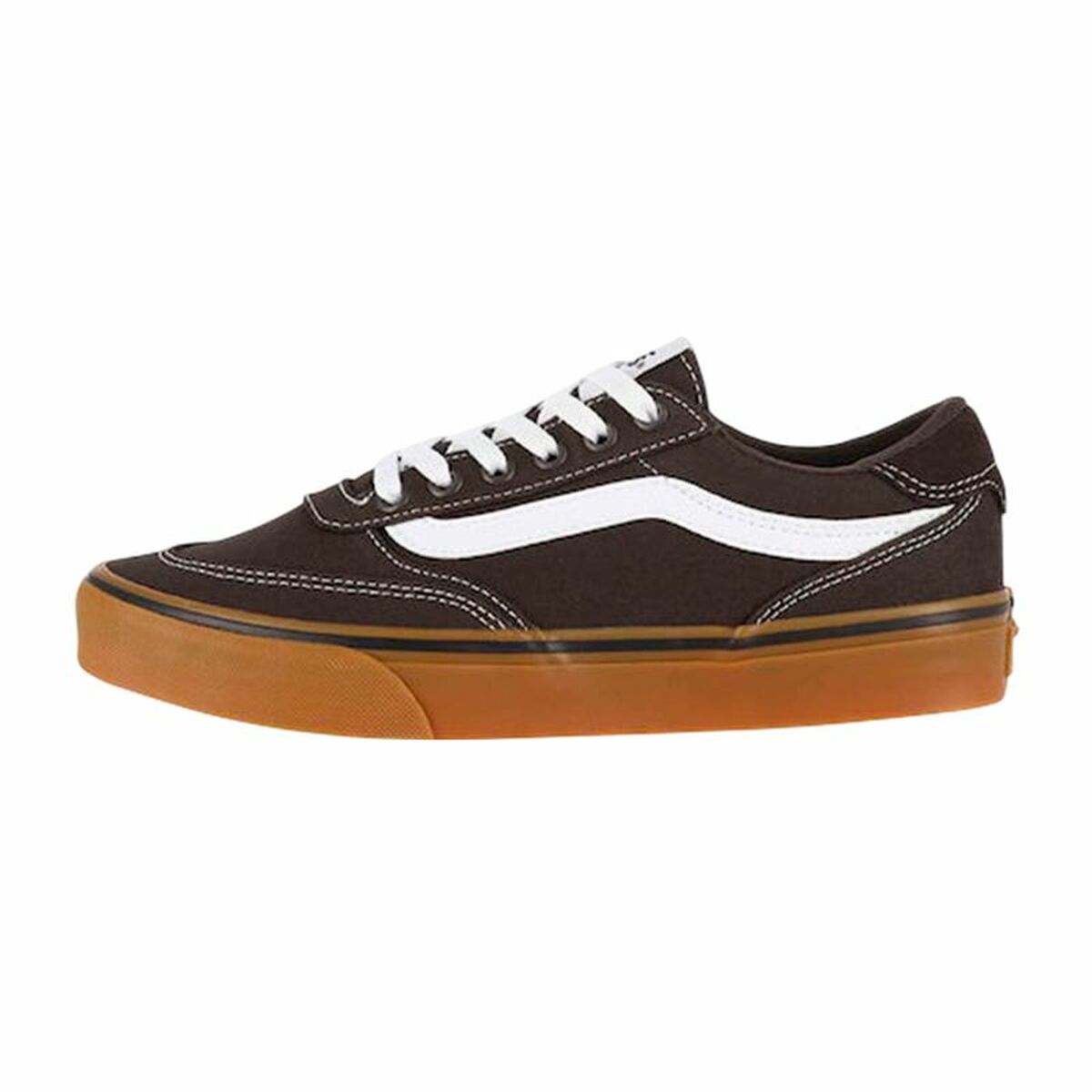 Gymnastikskor, Herr Vans Brooklyn Ls Cgum Turki Mörkröd - 2