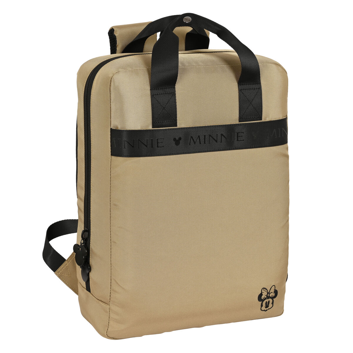 Laptopryggsäck Minnie Mouse Beige 13,3'' - 5