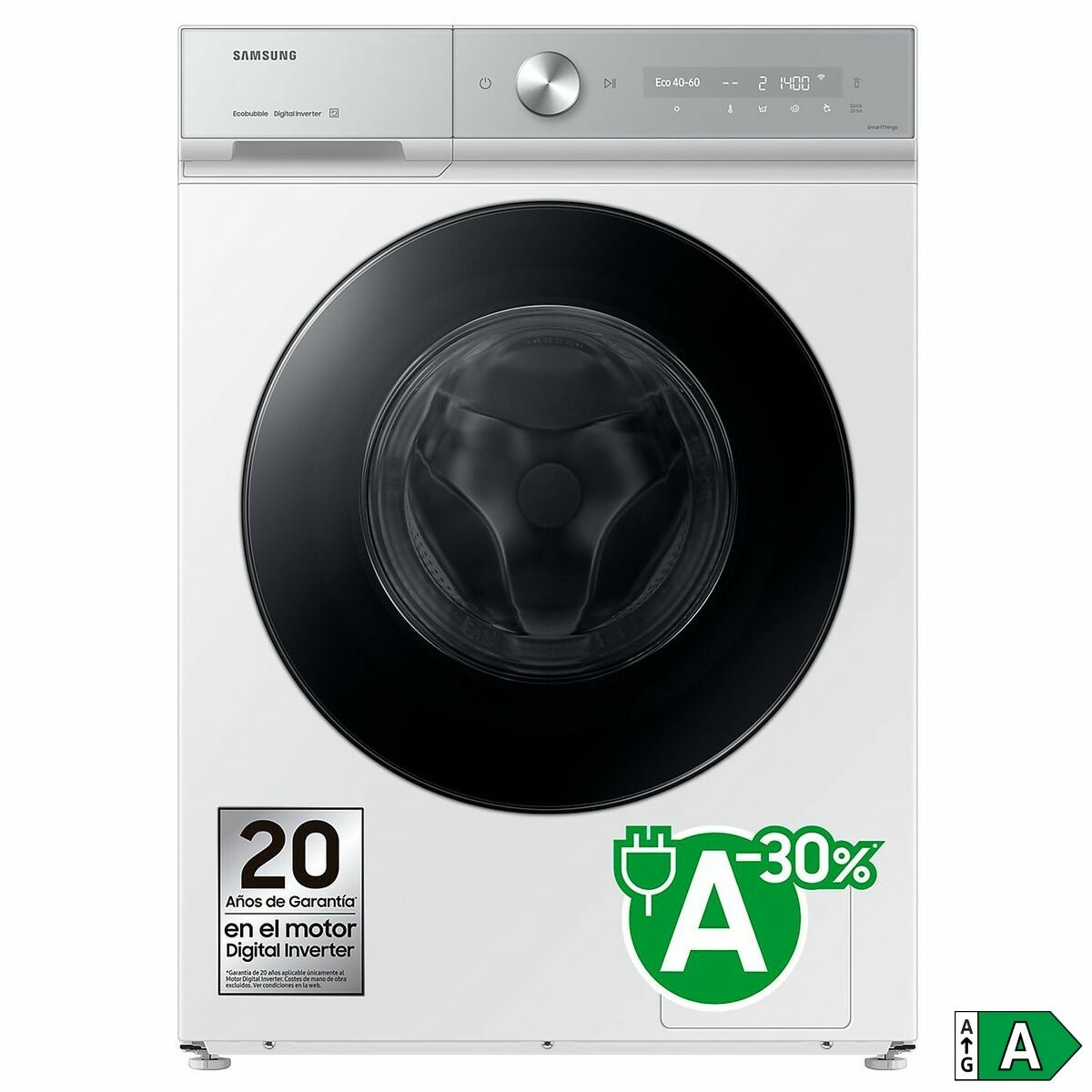Tvättmaskin Samsung WW90DB8U95GHU3 60 cm 1400 rpm 9 kg - 2