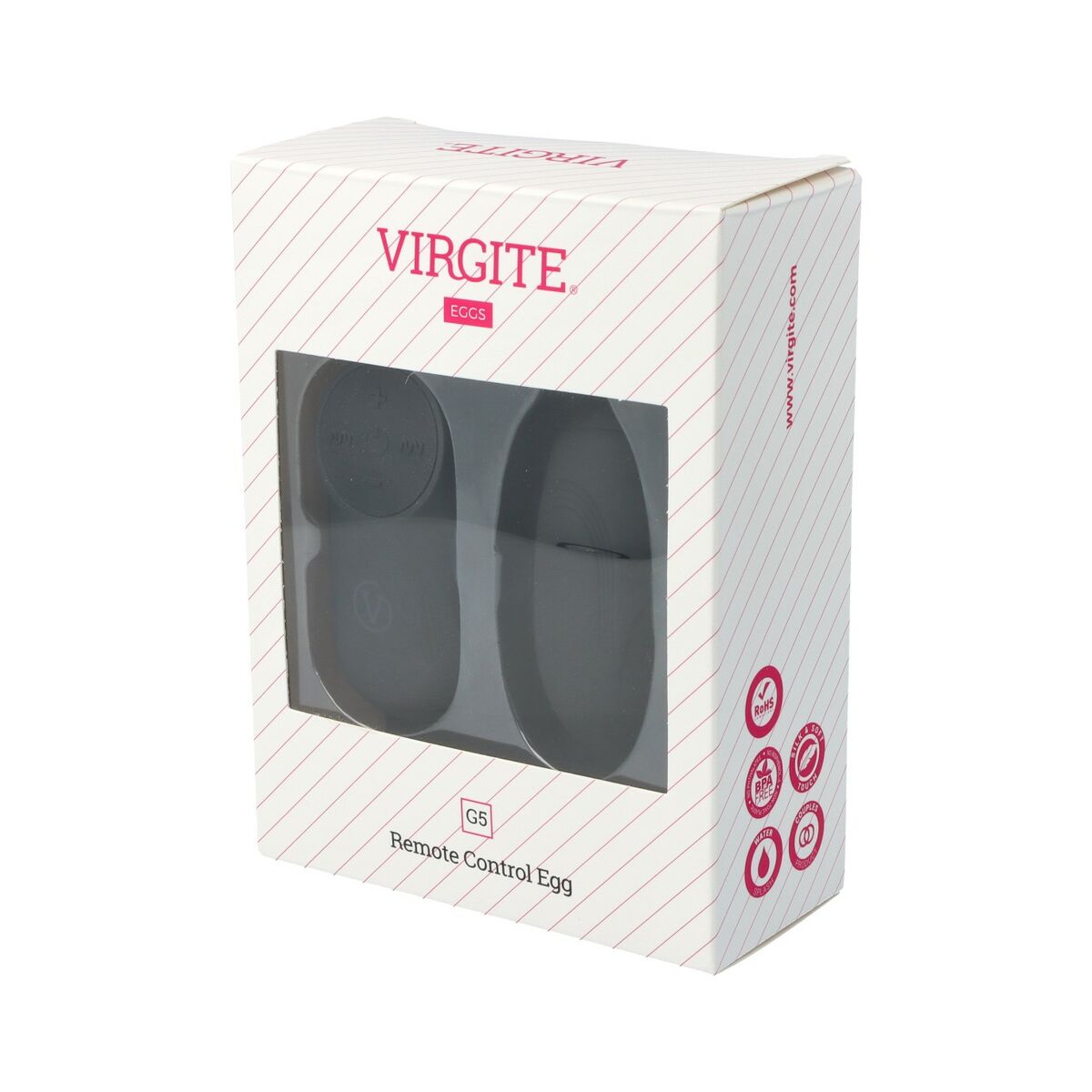 Äggvibrator Virgite Svart - 6
