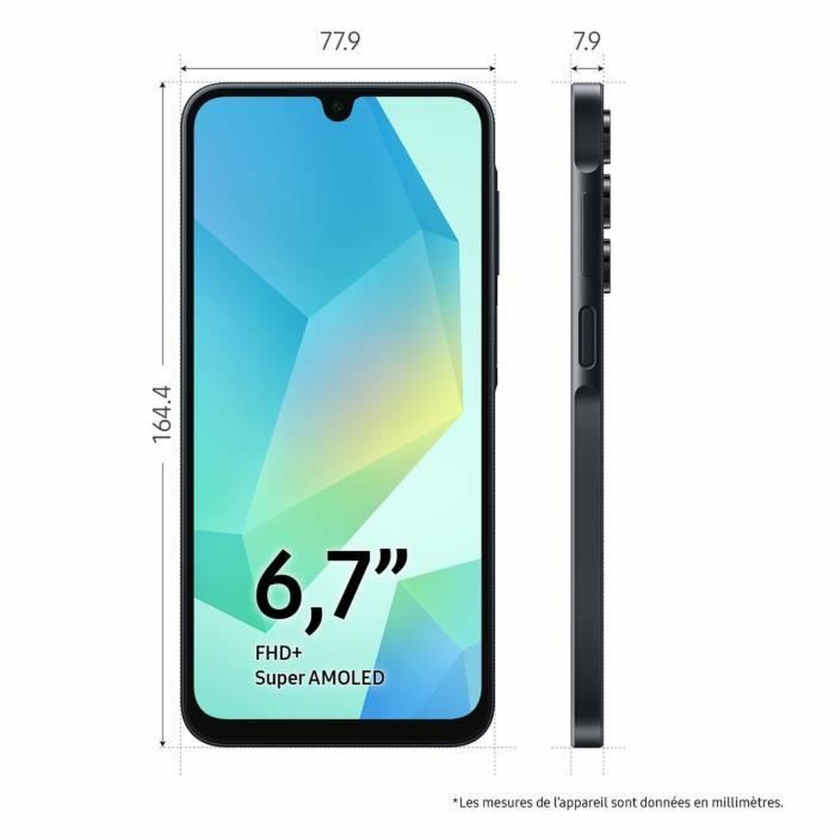 Smartphone Samsung Galaxy A16 6,7" 4 GB RAM 128 GB Svart - 3