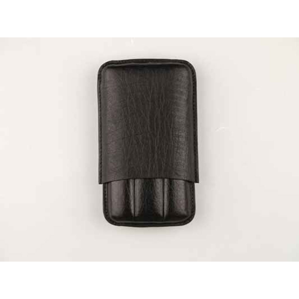 Cigarr Läder fodral svart ( 3 Churcill )