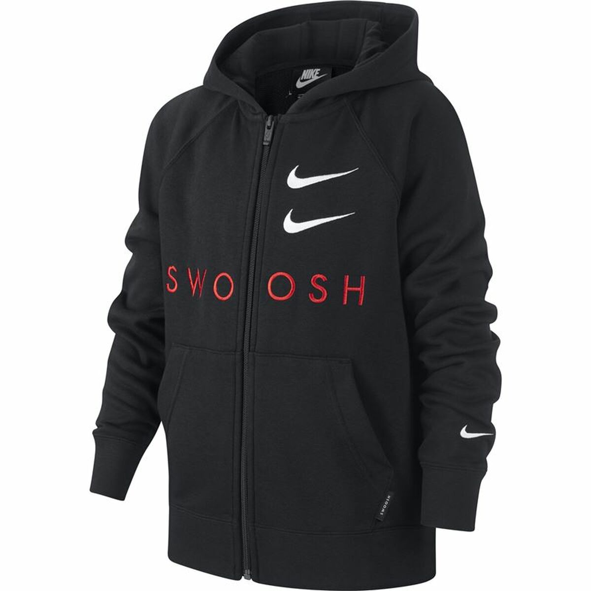Sportjacka, Barn Nike Swoosh Svart - 4