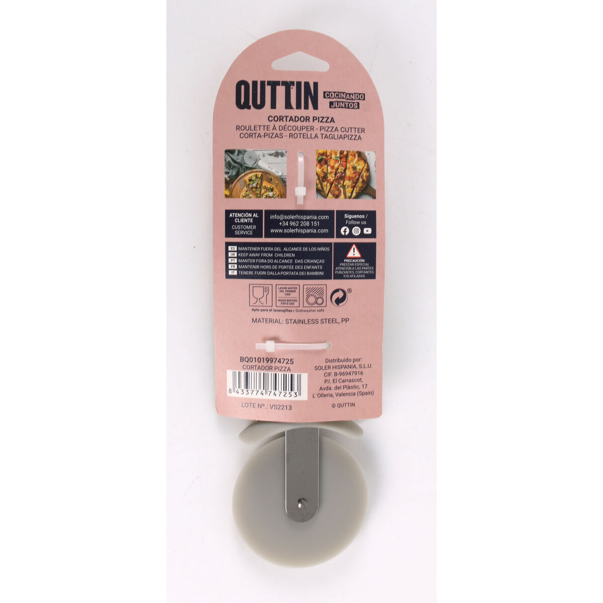 Pizzakniv Quttin 19 x 7 cm (24 antal) - 7