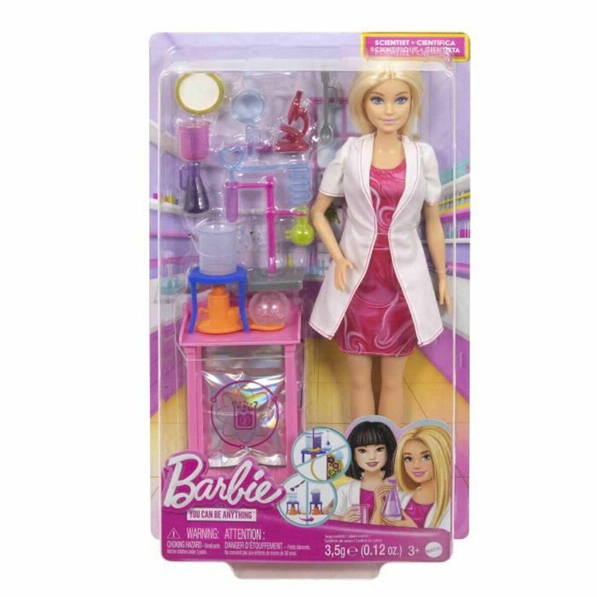 Docka Barbie SCIENTIFIC BOX - 5