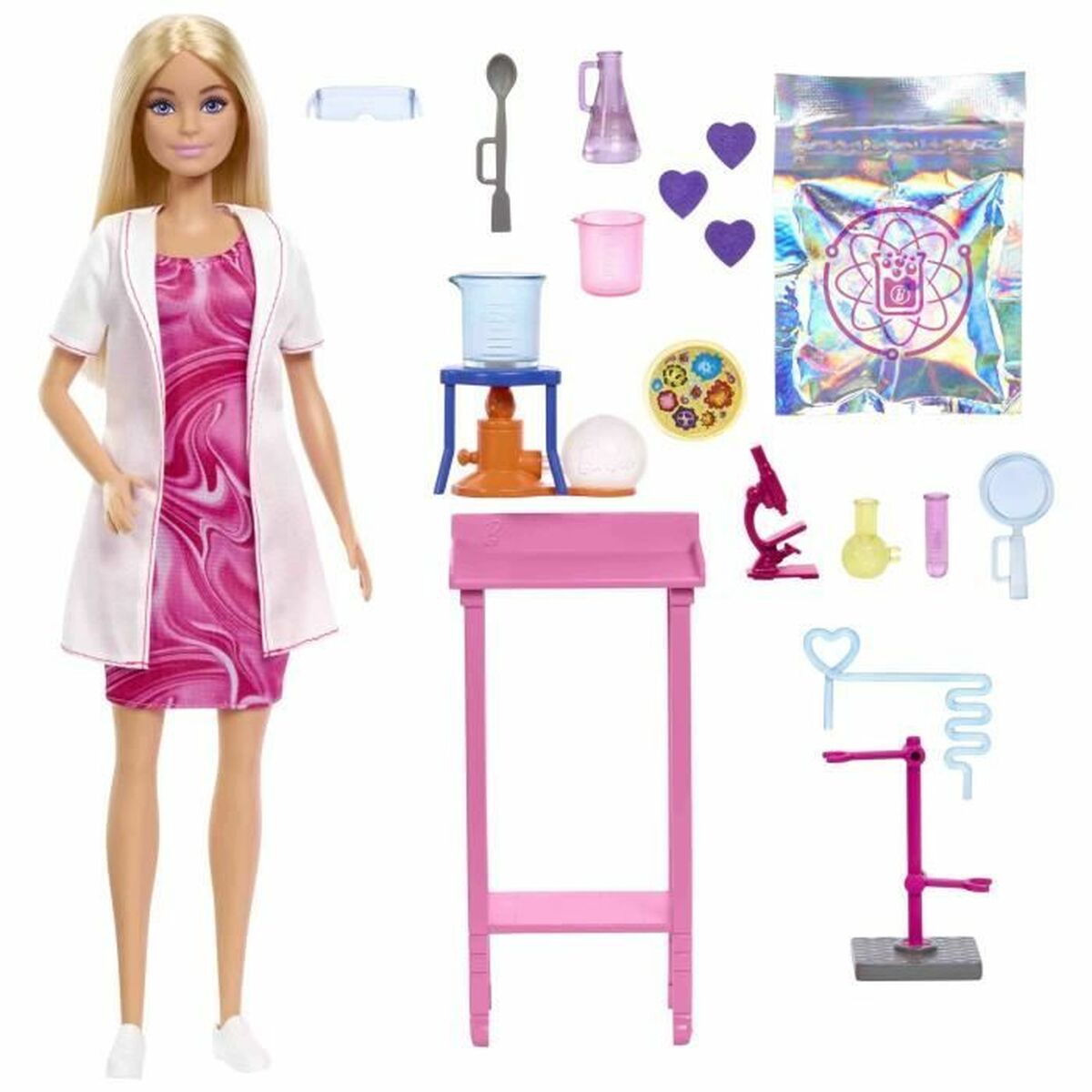 Docka Barbie SCIENTIFIC BOX - 4