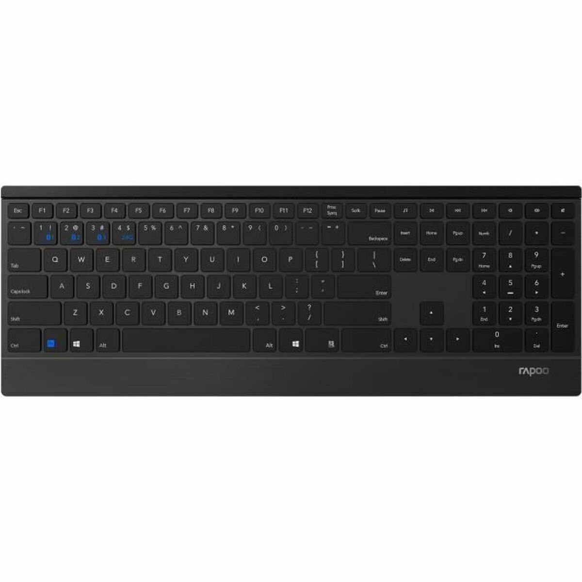 Tangentbord Rapoo E9500M Svart AZERTY
