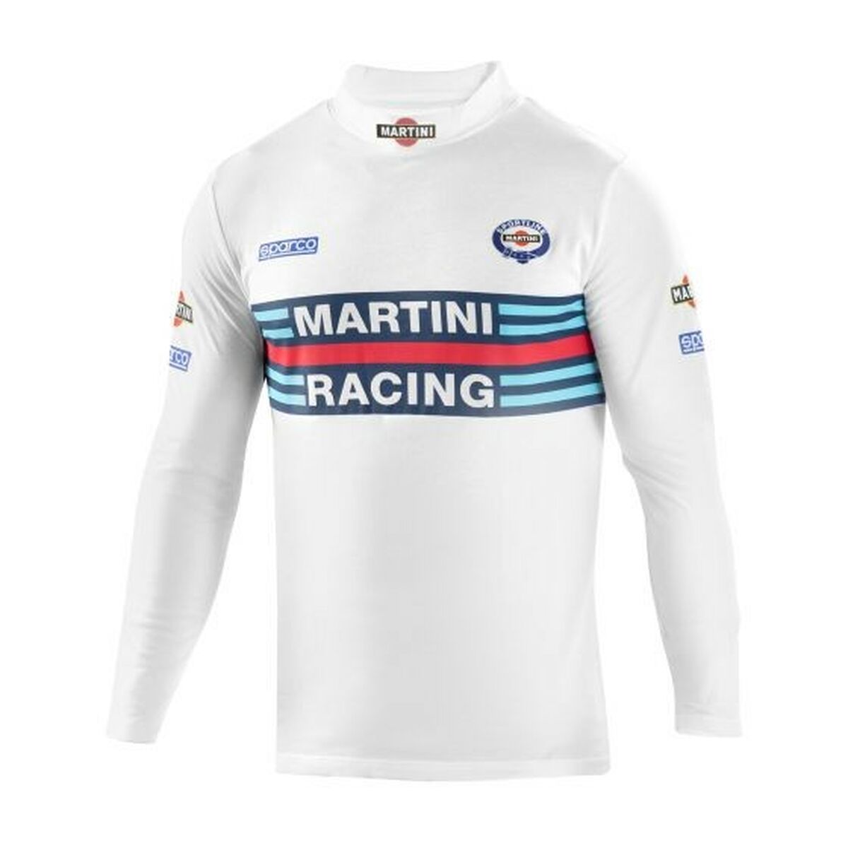T-shirt med lång ärm Herr Sparco Martini Racing Vit S
