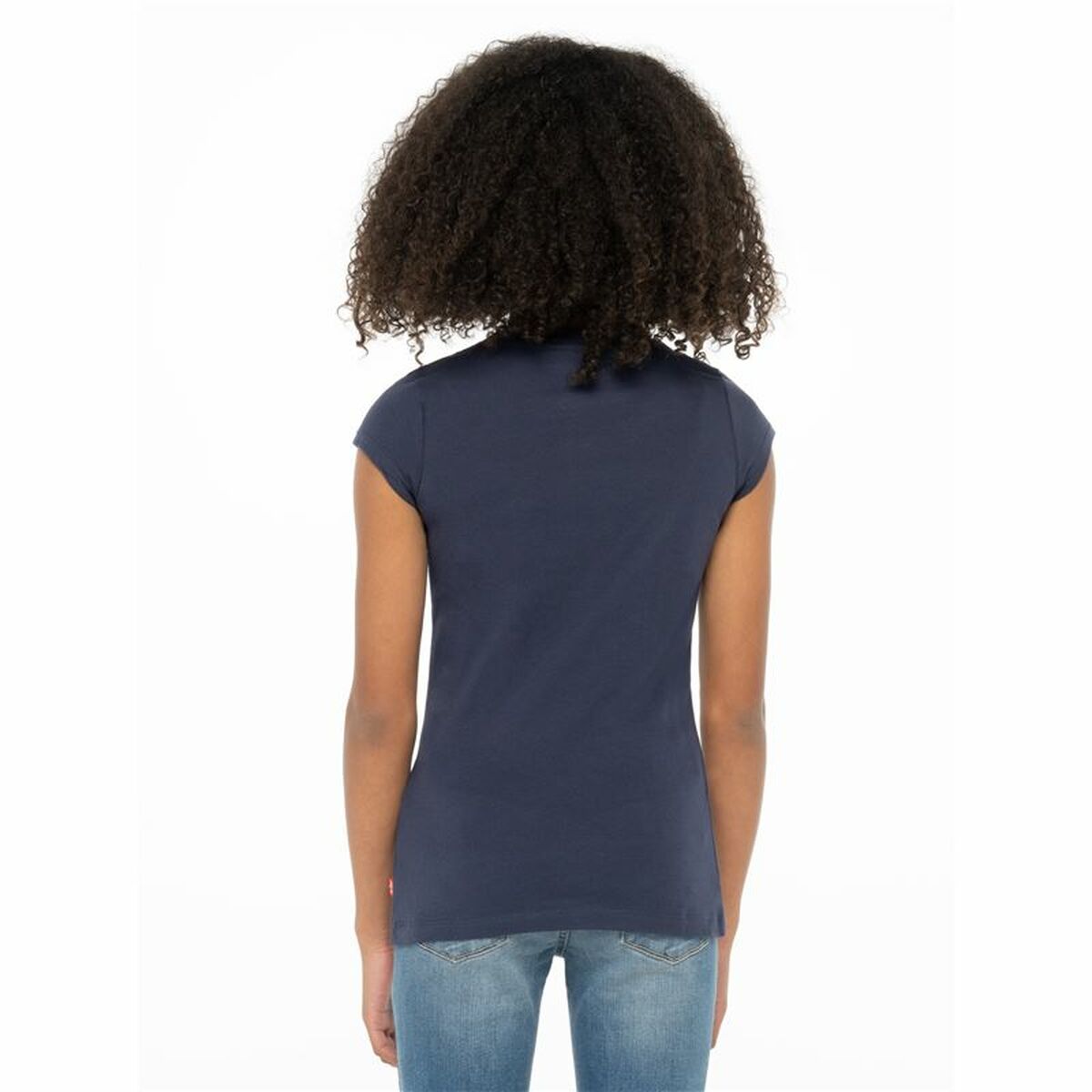 Barn T-shirt med kortärm Levi's Batwing Mörkblå - 2