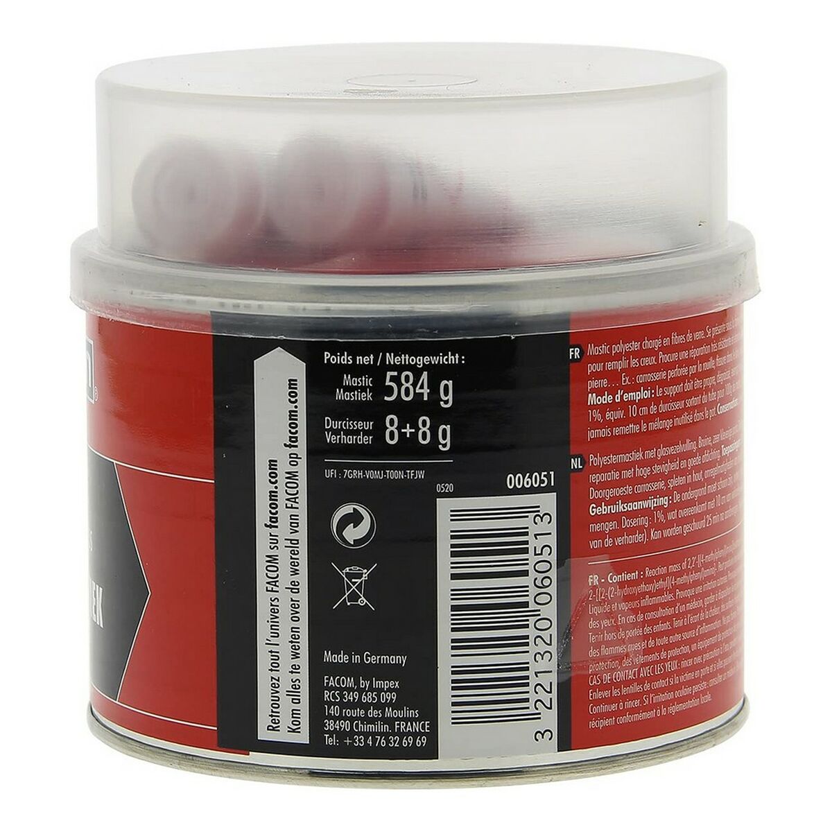 Filler Facom 006051 600 g - 3