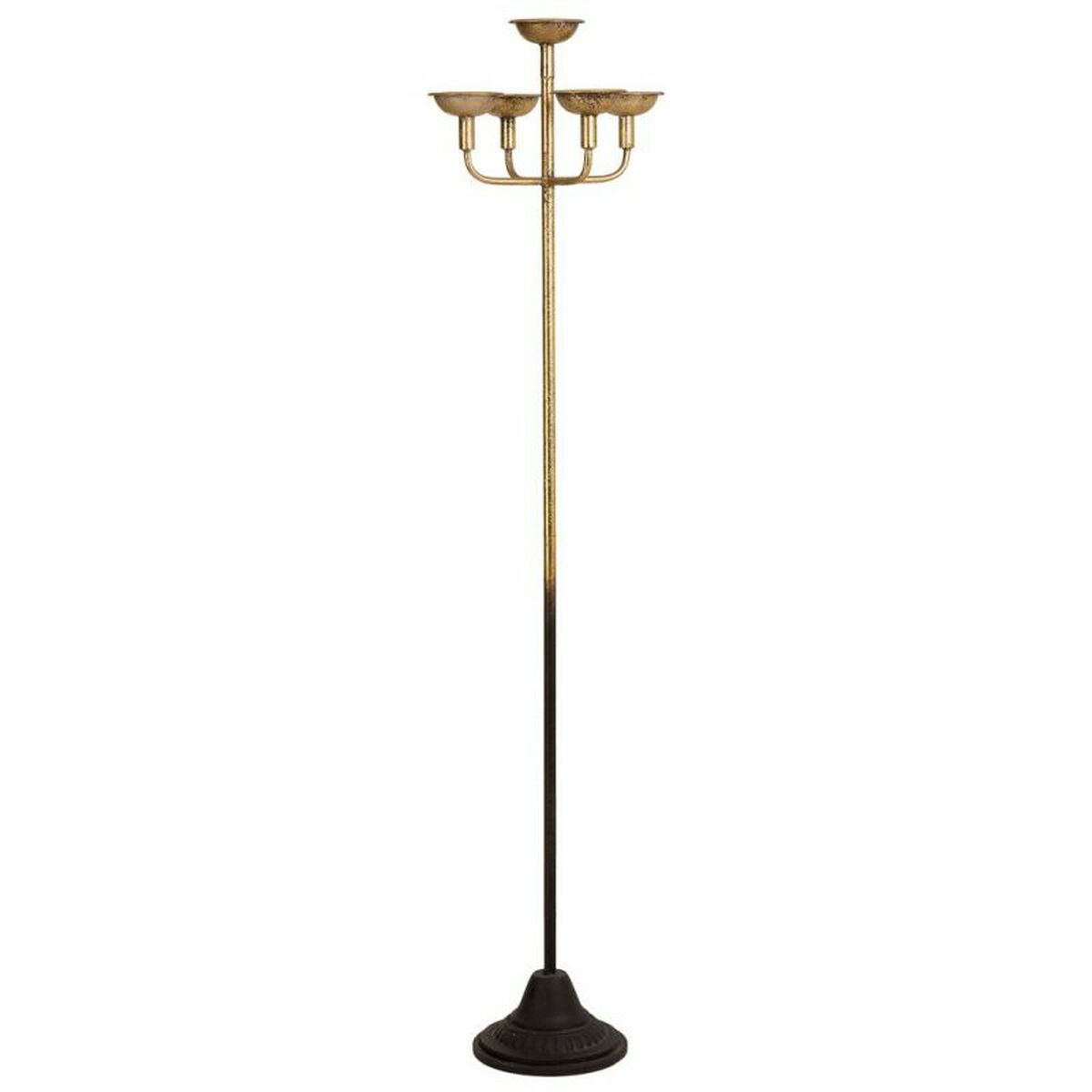 Kandelaber Alexandra House Living Gyllene Metall 37 x 149 x 37 cm - 3