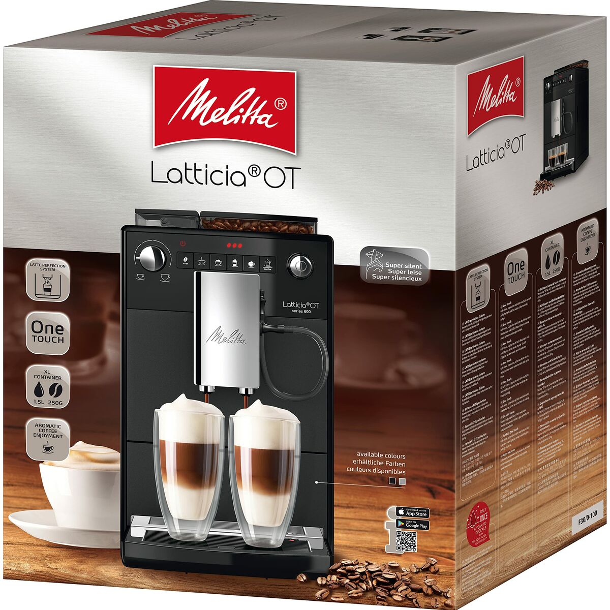 Superautomatisk kaffebryggare Melitta Svart 1450 W 1,5 L - 4