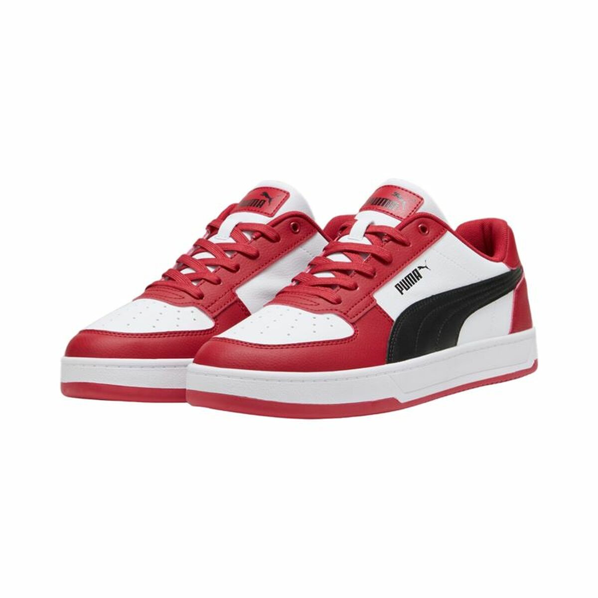 Sportskor Casual Herr Puma Caven 2.0 Club Vit Röd - 4