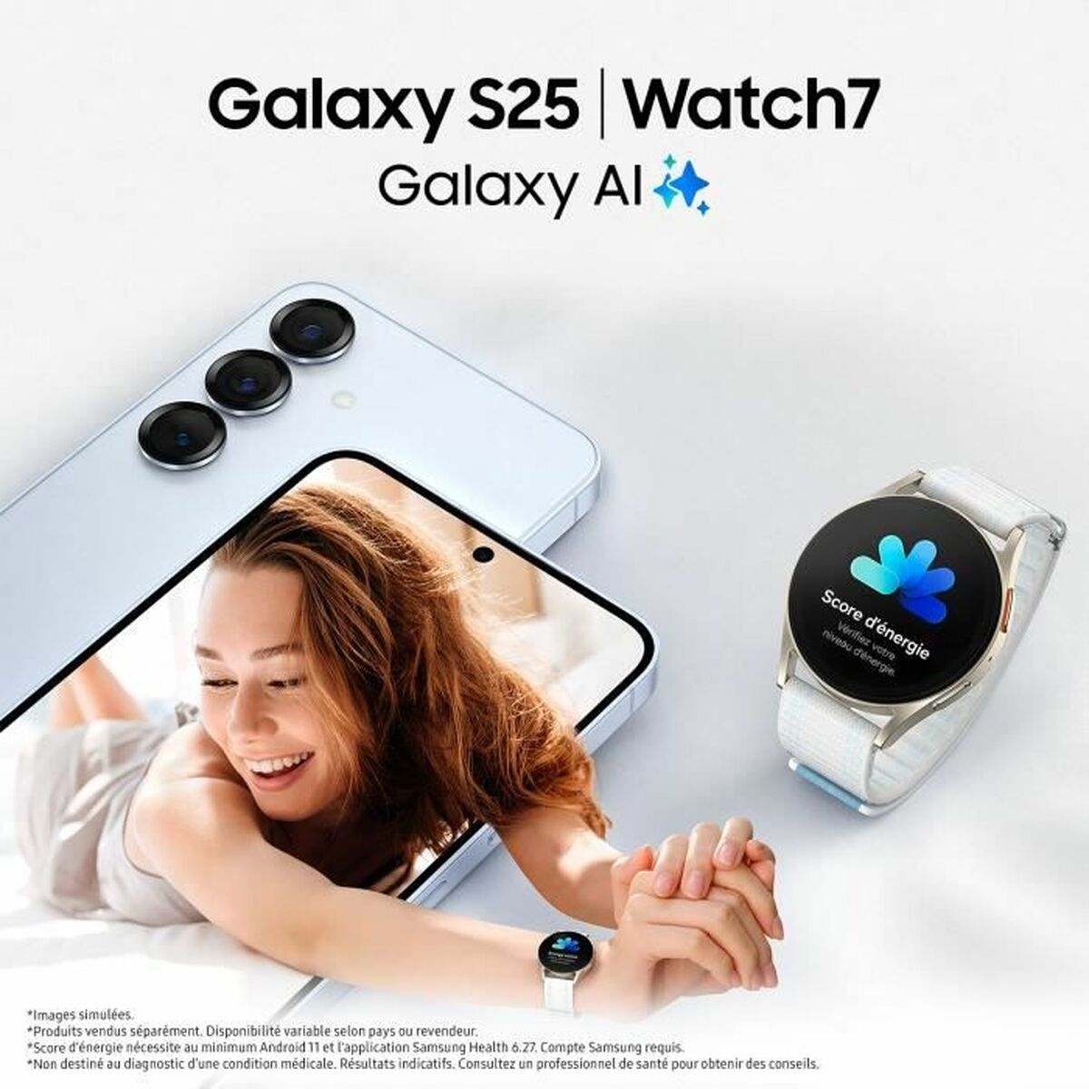 Smartphone Samsung Galaxy S25 AI 6,2" Qualcomm Snapdragon 8 Elite 12 GB RAM 128 GB Blå - 6