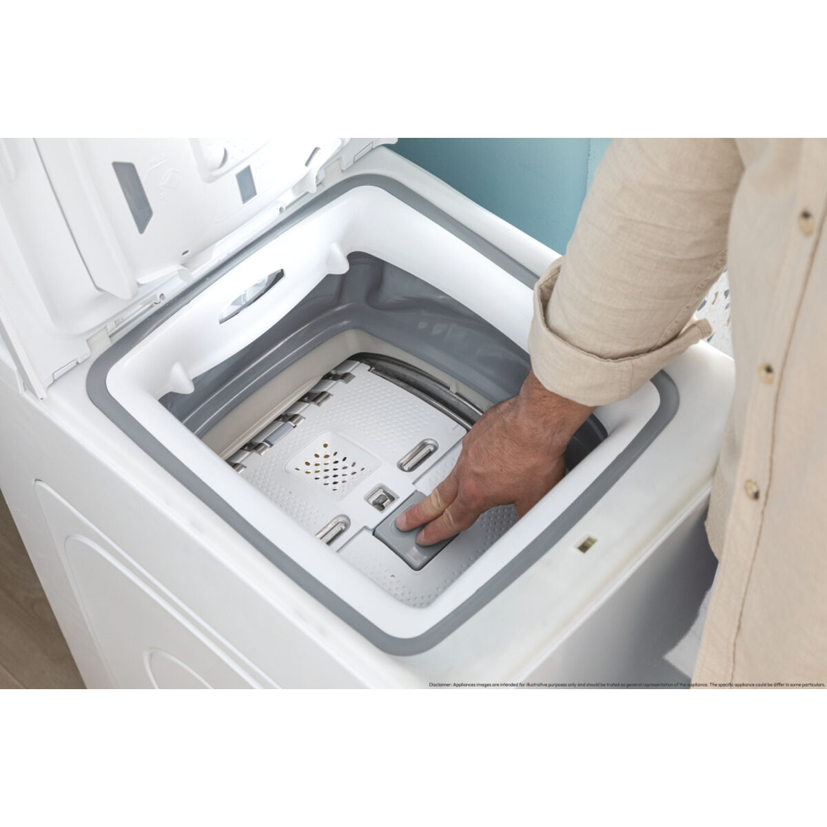 Tvättmaskin Candy TCA063D3S 1000 rpm 6 Kg 41 cm - 4